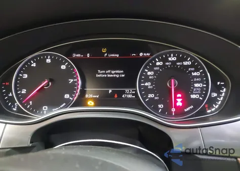 2015 Audi A6 3.0T Premium Plus z USA, uszkodzony, nr VIN WAUHGAFC5FN019593